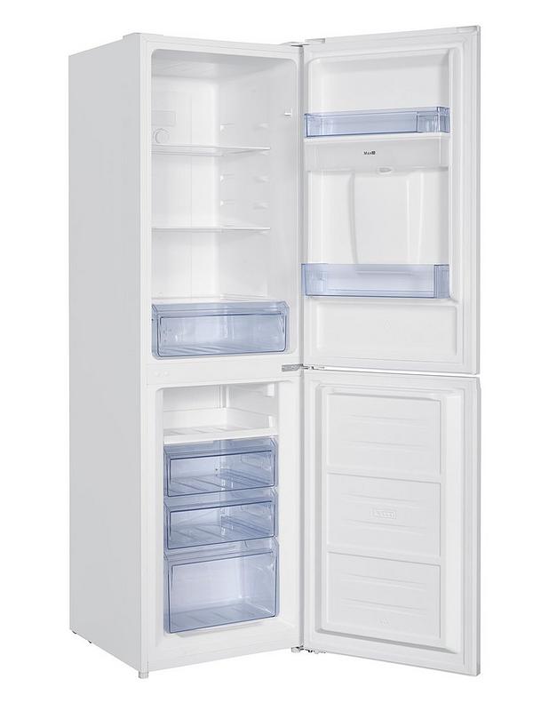 Swan SR156130W 55cm Wide, Total No Frost, 50/50 split, Water Dispenser, Fridge Freezer - White - Image 3